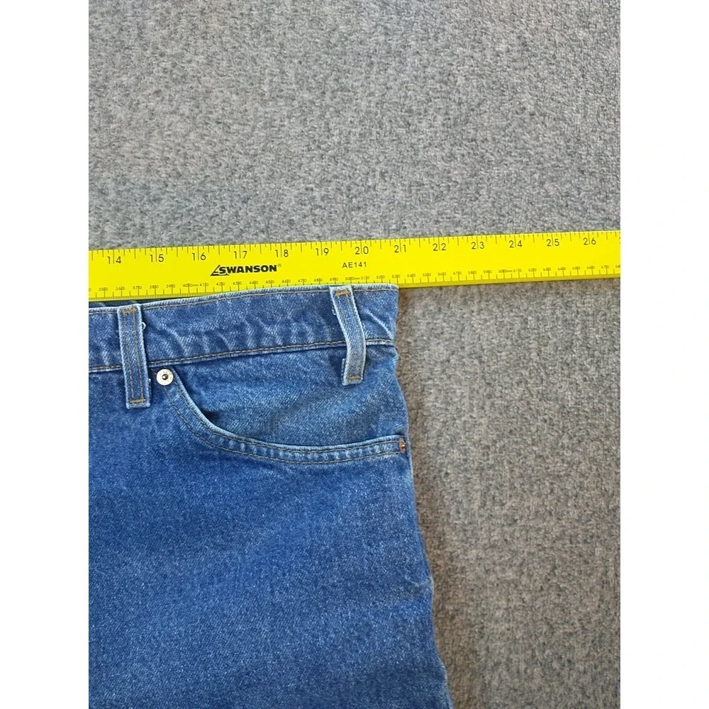 Levis 517 Orange Tab Mens 42x29 Medium Wash Blue Bootcut Jeans Vintage Made USA